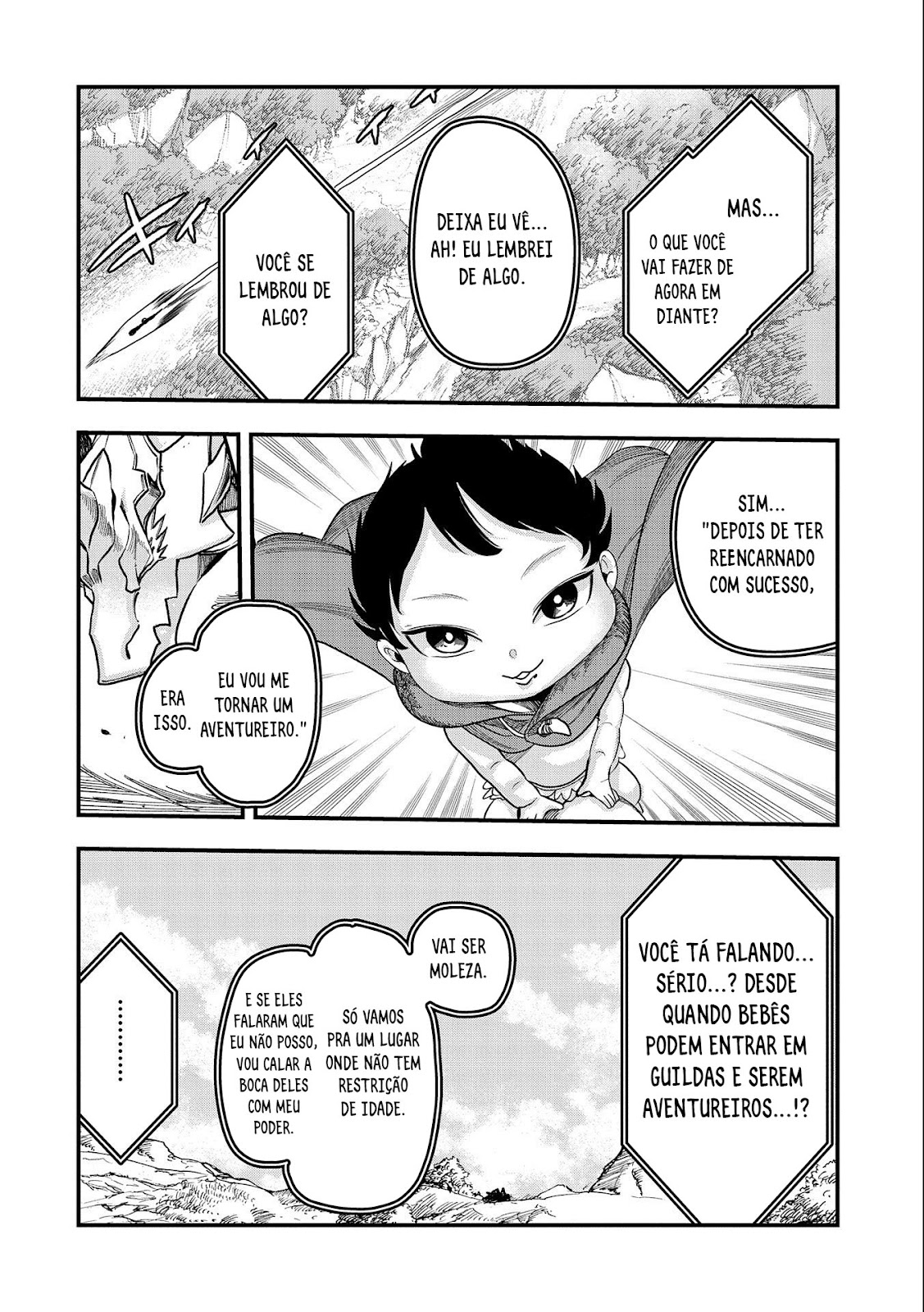 Read Umareta Chokugo ni Suterareta kedo (PT-BR) PT Manga Online