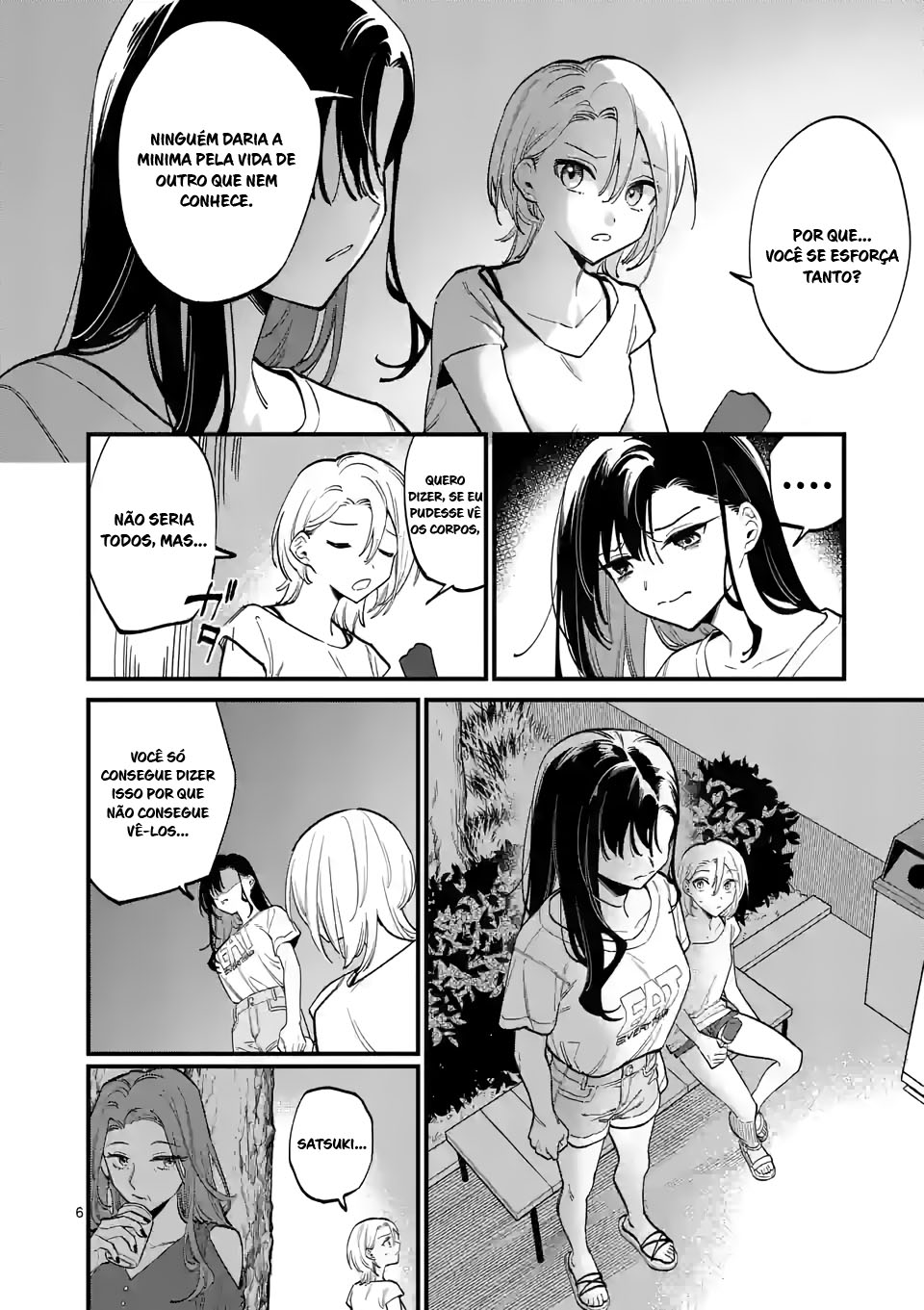 Read Usotsuki Satsuki wa Shi ga Mieru (PT-BR) PT Manga Online