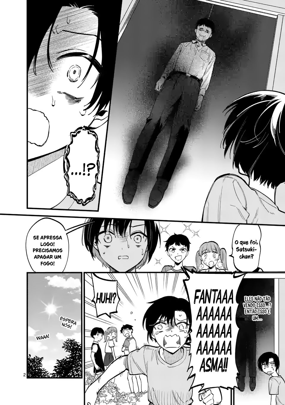 Read Usotsuki Satsuki wa Shi ga Mieru (PT-BR) PT Manga Online