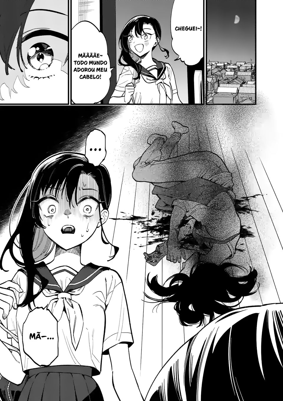 Read Usotsuki Satsuki wa Shi ga Mieru (PT-BR) PT Manga Online