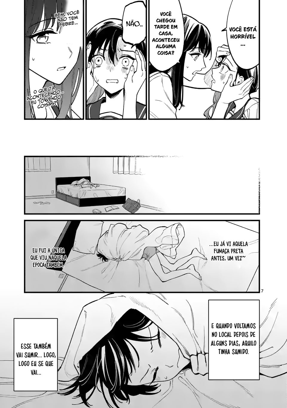 Read Usotsuki Satsuki wa Shi ga Mieru (PT-BR) PT Manga Online