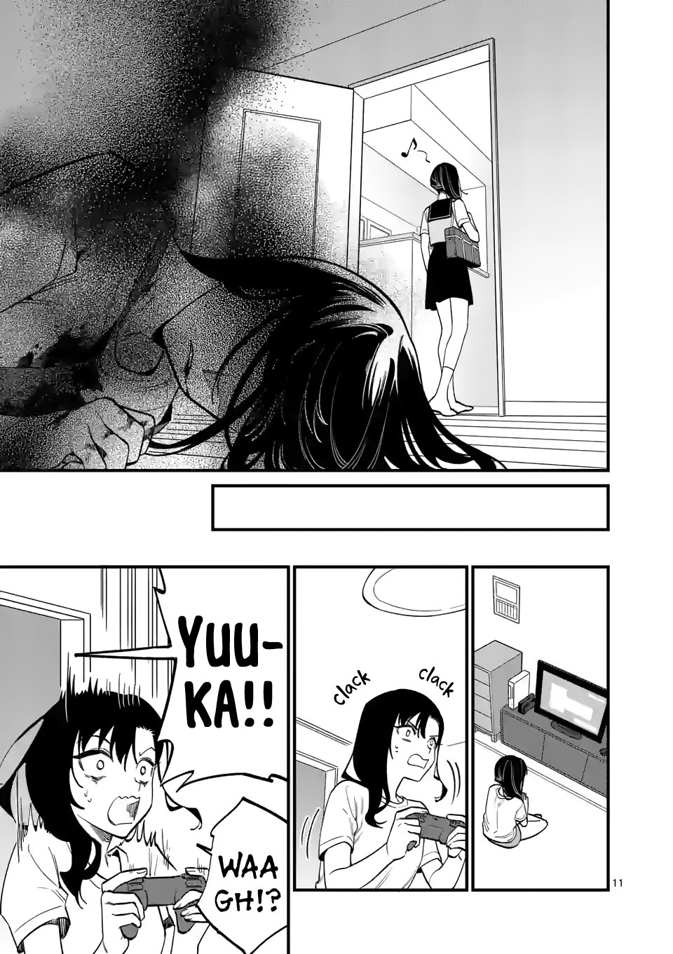 Read Usotsuki Satsuki wa Shi ga Mieru (PT-BR) PT Manga Online