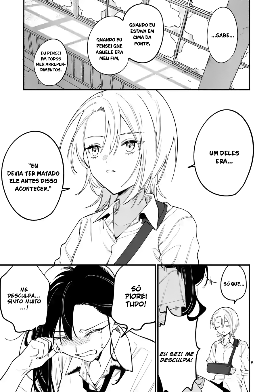 Read Usotsuki Satsuki wa Shi ga Mieru (PT-BR) PT Manga Online