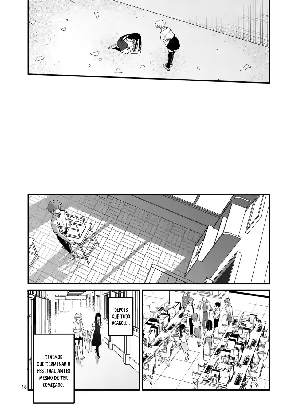 Read Usotsuki Satsuki wa Shi ga Mieru (PT-BR) PT Manga Online