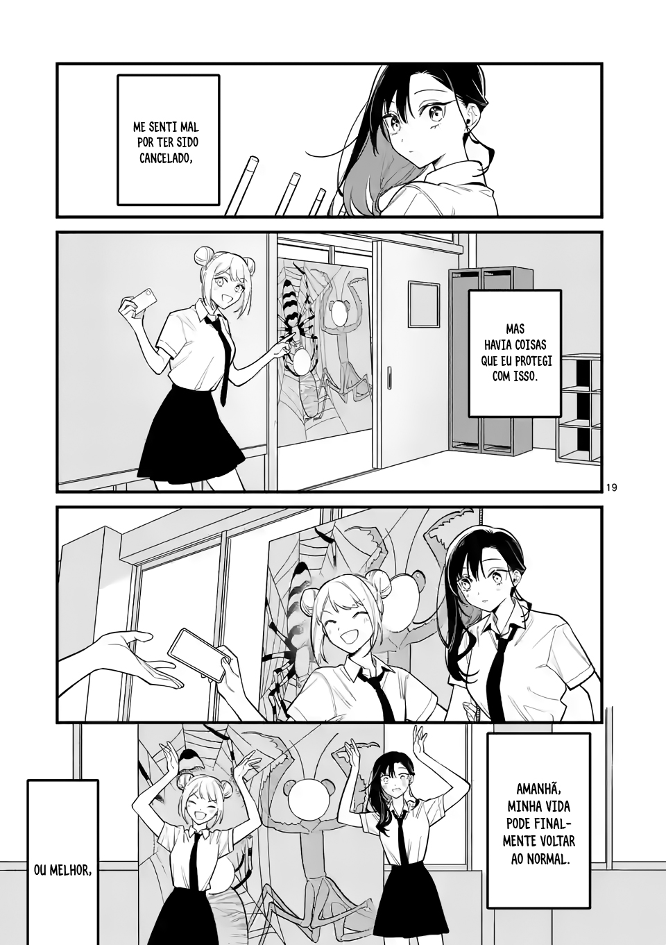 Read Usotsuki Satsuki wa Shi ga Mieru (PT-BR) PT Manga Online